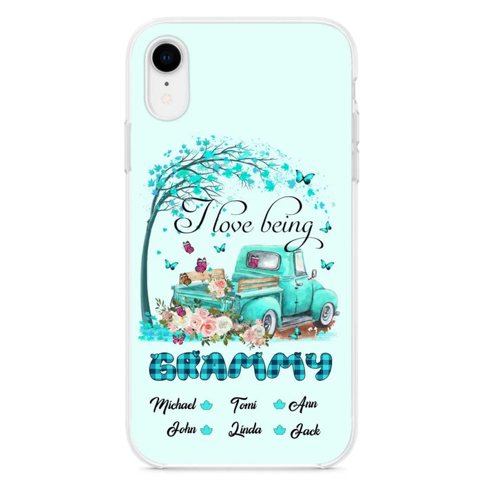 Custom Personalized Phone Case - I Love Being Grandma - R5OIKQ