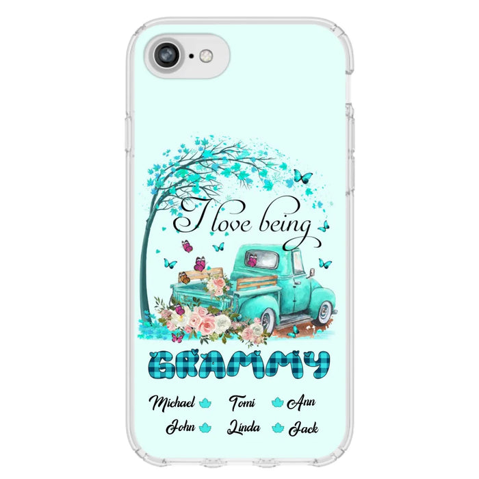 Custom Personalized Phone Case - I Love Being Grandma - R5OIKQ