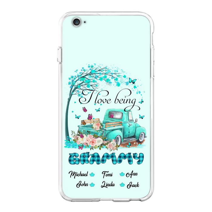 Custom Personalized Phone Case - I Love Being Grandma - R5OIKQ