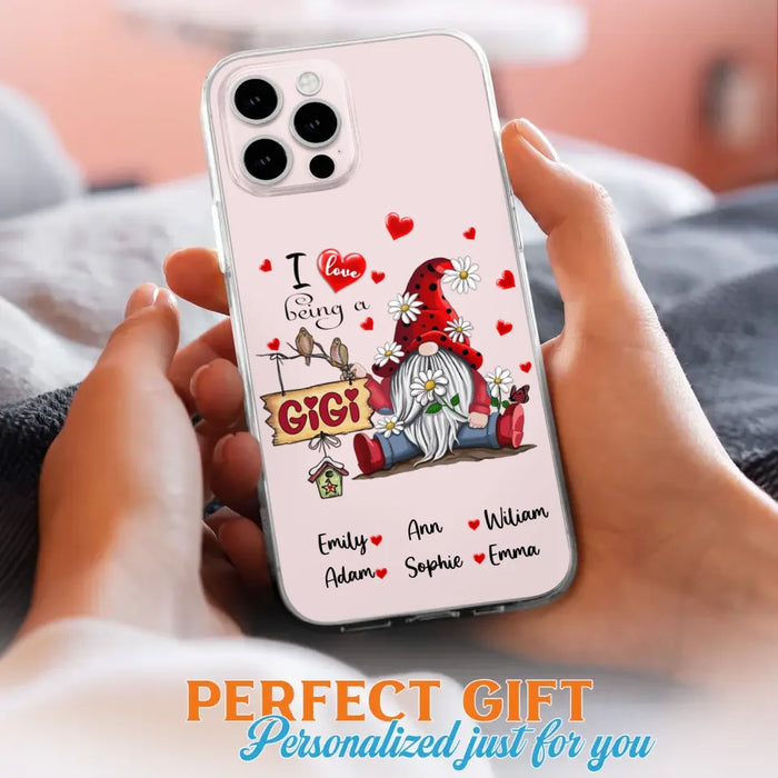 Custom Personalized Phone Case - I Love Being a Grandma - R5OIKQ