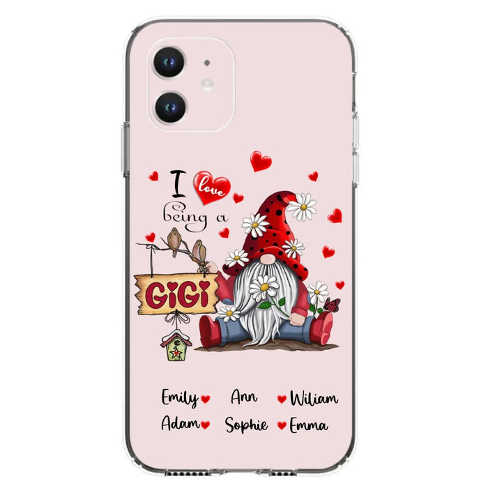 Custom Personalized Phone Case - I Love Being a Grandma - R5OIKQ