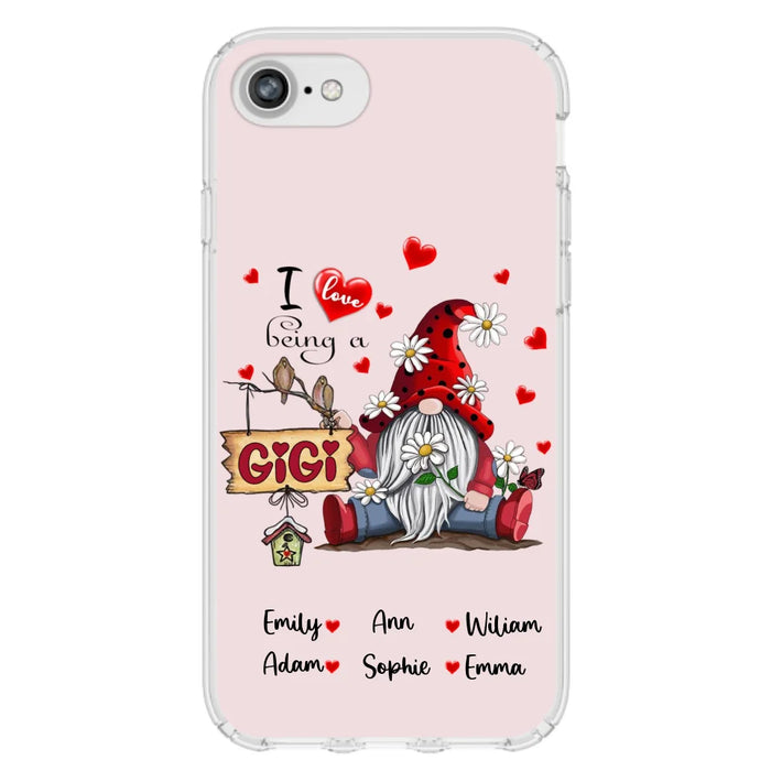 Custom Personalized Phone Case - I Love Being a Grandma - R5OIKQ