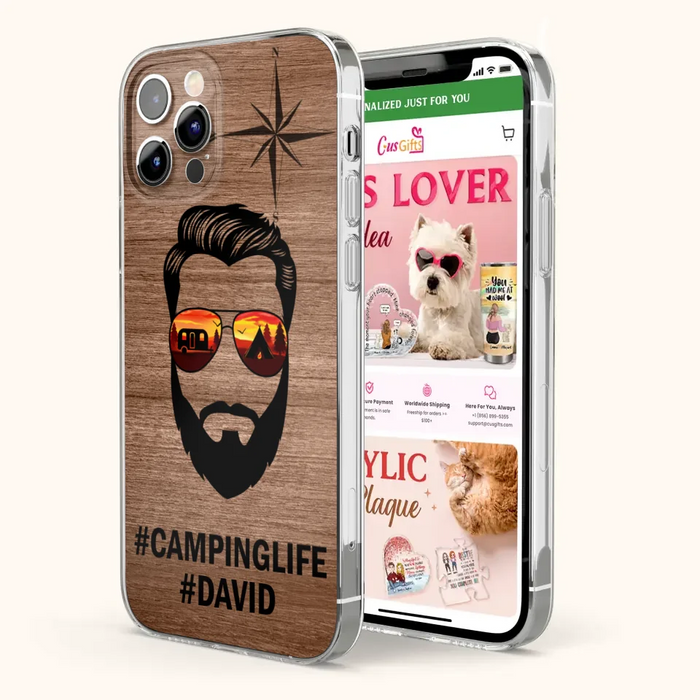 Custom Personalized Campinglife Phone Case - Best Gift for Dads - For iPhone And Samsung - NTQYR8