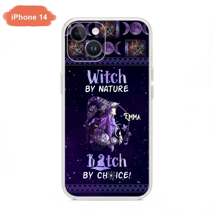 Custom Personalized Witch Phone Case - Halloween Gift Idea For Friends - Case for iPhone & Samsung