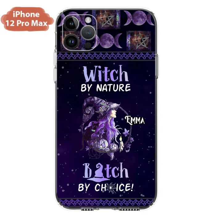 Custom Personalized Witch Phone Case - Halloween Gift Idea For Friends - Case for iPhone & Samsung