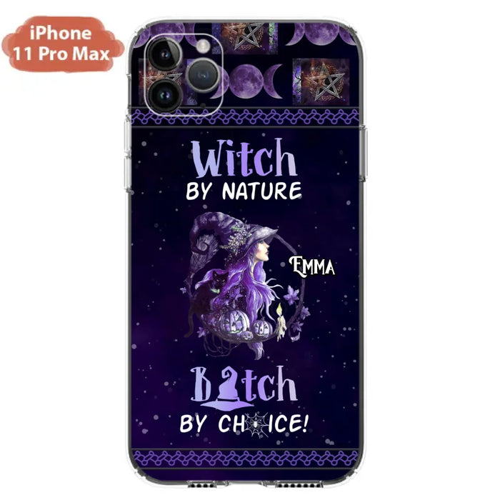 Custom Personalized Witch Phone Case - Halloween Gift Idea For Friends - Case for iPhone & Samsung