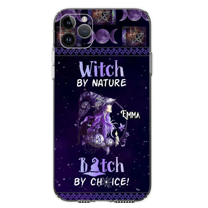 Custom Personalized Witch Phone Case - Halloween Gift Idea For Friends - Case for iPhone & Samsung