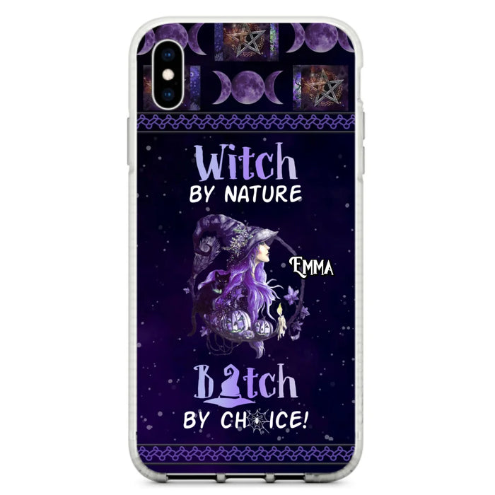 Custom Personalized Witch Phone Case - Halloween Gift Idea For Friends - Case for iPhone & Samsung