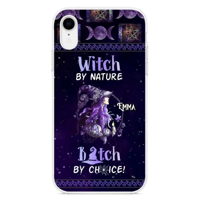 Custom Personalized Witch Phone Case - Halloween Gift Idea For Friends - Case for iPhone & Samsung