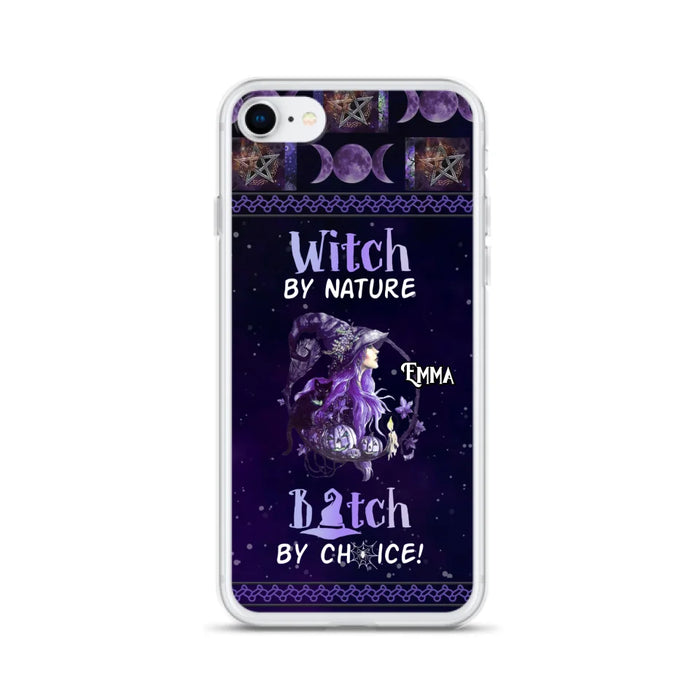 Custom Personalized Witch Phone Case - Halloween Gift Idea For Friends - Case for iPhone & Samsung