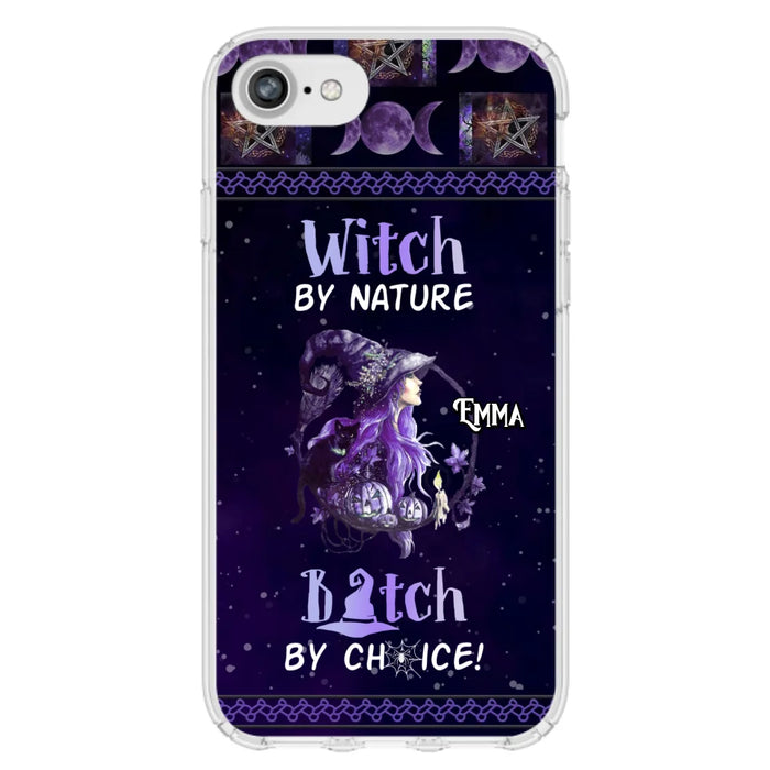 Custom Personalized Witch Phone Case - Halloween Gift Idea For Friends - Case for iPhone & Samsung