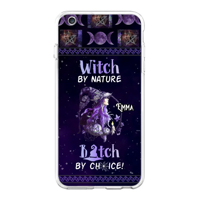 Custom Personalized Witch Phone Case - Halloween Gift Idea For Friends - Case for iPhone & Samsung