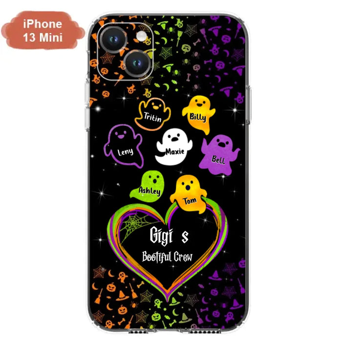 Custom Personalized Gigi's Bootiful Crew iPhone/Samsung Phone case - Halloween Gift for Grandma and grandkids - Up to 7 Grandkids