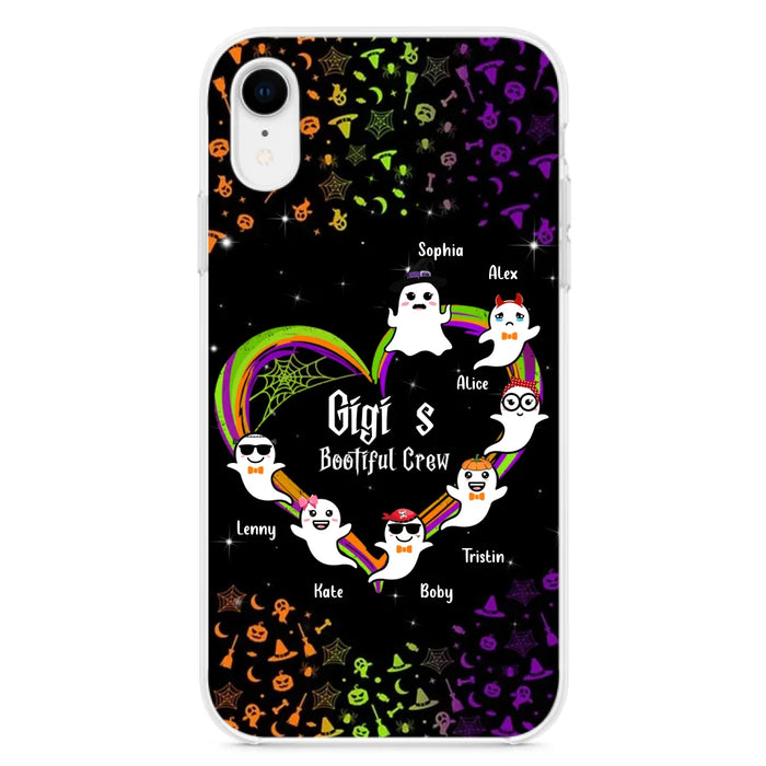 Custom Personalized Gigi's Bootiful Crew Phone Case - Halloween Gift for Grandma - Up to 7 Grandkids - Case For iPhone And Samsung