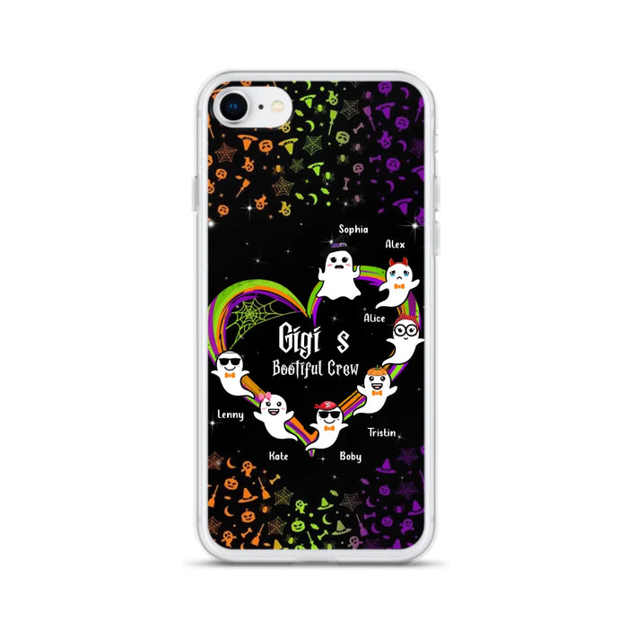 Custom Personalized Gigi's Bootiful Crew Phone Case - Halloween Gift for Grandma - Up to 7 Grandkids - Case For iPhone And Samsung