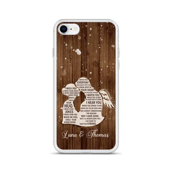 Custom Personalized I Miss Your Voice Memorial Phone Case - Memorial Gift Idea For Couple - Case For iPhone And Samsung