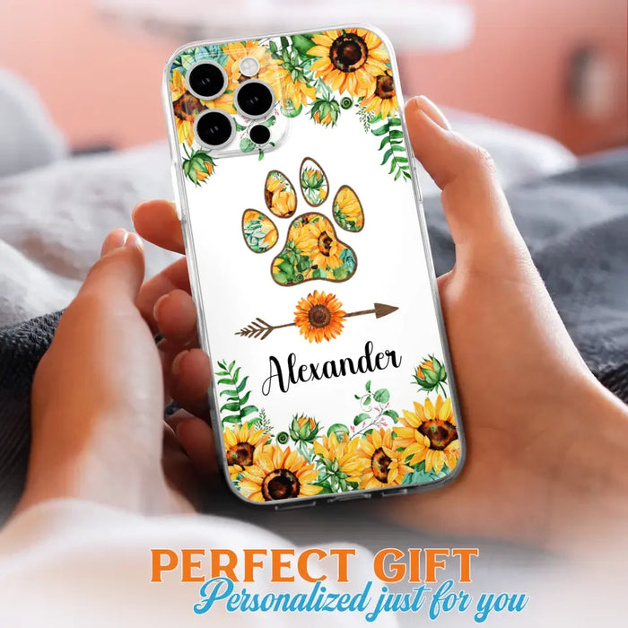 Custom Personalized Pet Lovers Phone Case - Best Gift For Dog/Cat Lover - Case For Iphone and Samsung - 88AM4E