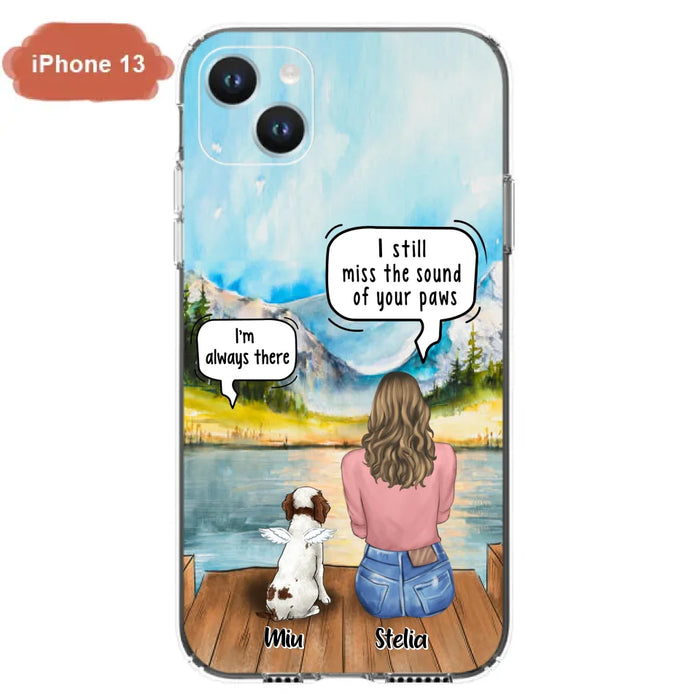 Custom Personalized Dog Mom Phone Case - Upto 4 Pets - Case For Iphone/Samsung - Gift Idea For Pet Lover - FXVV9O