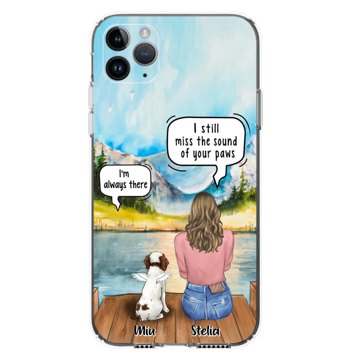 Custom Personalized Dog Mom Phone Case - Upto 4 Pets - Case For Iphone/Samsung - Gift Idea For Pet Lover - FXVV9O