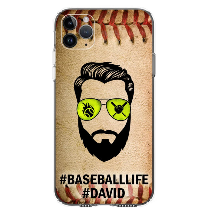 Custom Personalized Baseballlife Phone Case - Best Gift for Dads - For iPhone And Samsung - NTQYR8