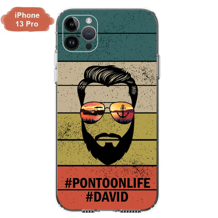 Custom Personalized Pontoonlife Phone Case - Best Gift for Dads - For iPhone And Samsung - NTQYR8