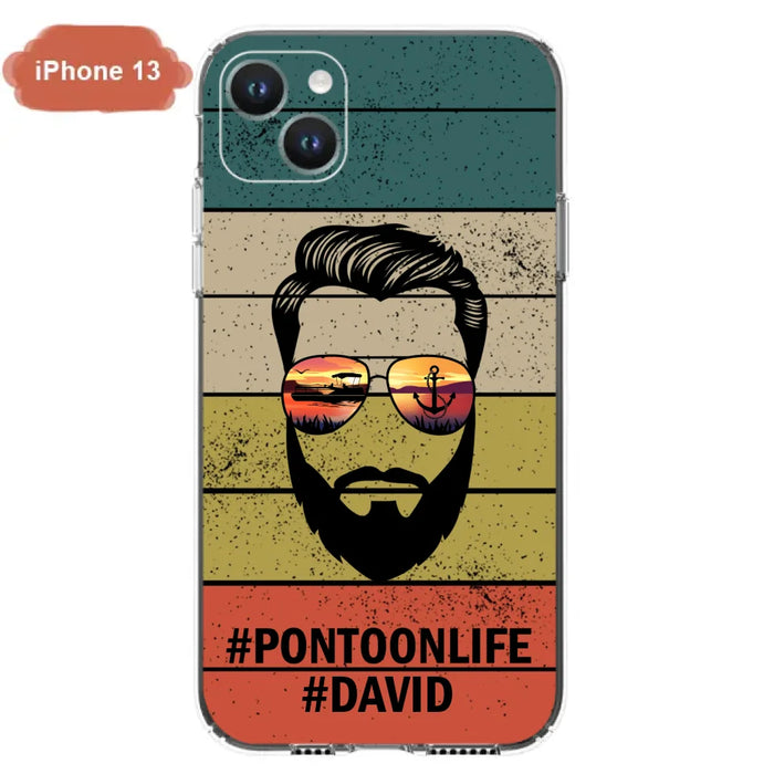 Custom Personalized Pontoonlife Phone Case - Best Gift for Dads - For iPhone And Samsung - NTQYR8