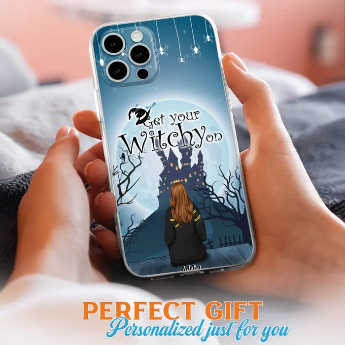 Custom Personalized Witch Phone Case - Upto 4 Witches - Best Gift For Friends - Get Your Witchy on - Case For iPhone And Samsung