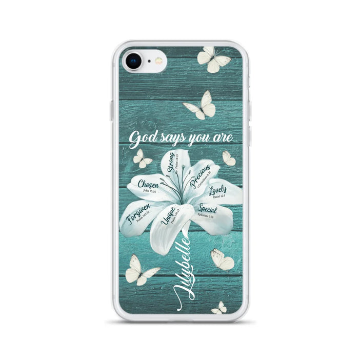 Custom Personalized Phone Case - Gods Says You Are - Case For Iphone Samsung - BR9N4C