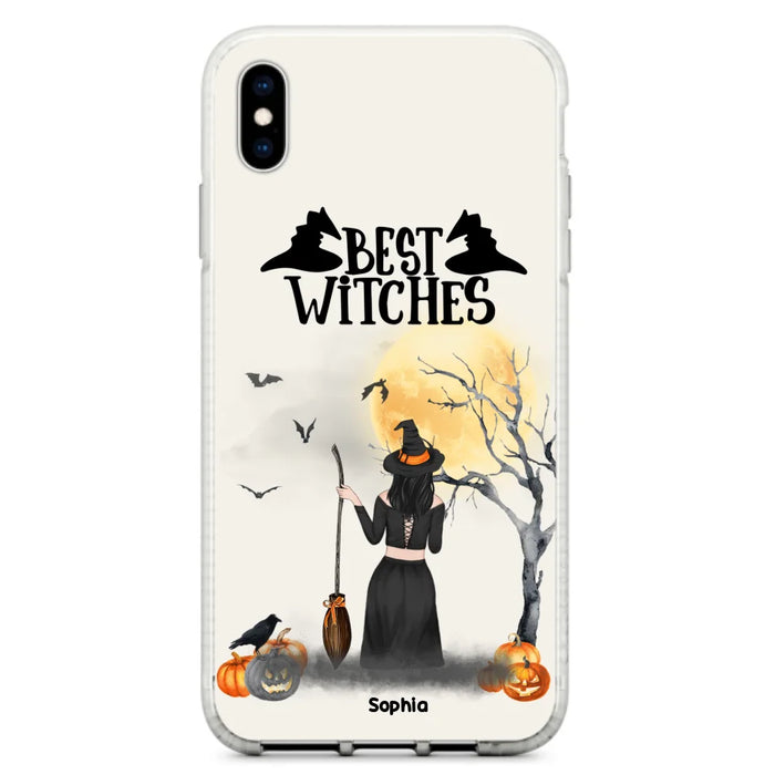 Custom Personalized Witchy Friends Phone Case - Gift For Best Friends with up to 3 Witches - Best Witches