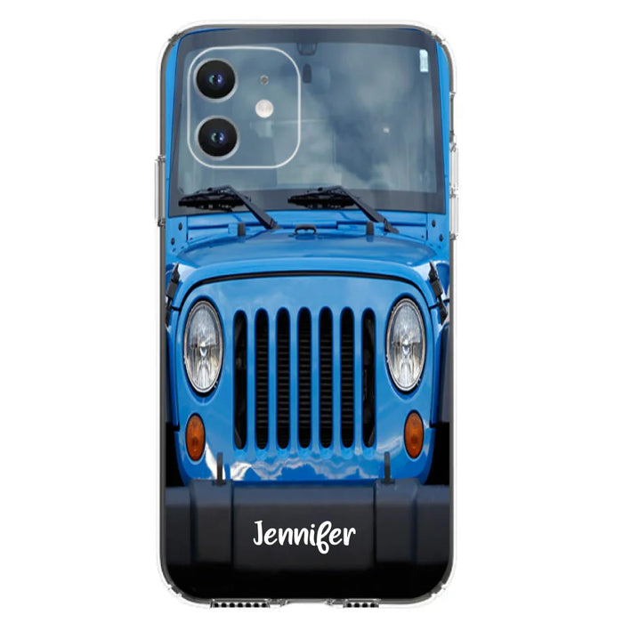 Personalized Off-road Car Phone Case - iPhone and Samsung Case (Updated Cases for iPhone 13, iPhone 13 Pro Max, iPhone 13 Mini and iPhone 13)