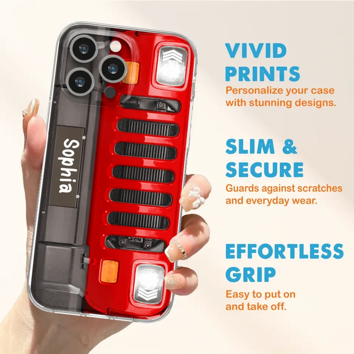 Personalize Off-road Car Phone Case - Case for iPhone and Samsung (The Newest Version for iPhone 13)