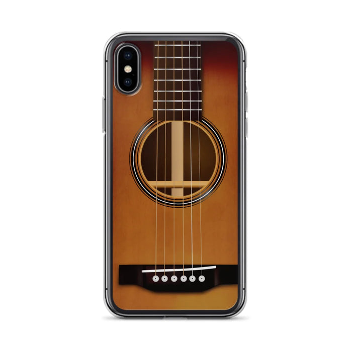 Custom Personalized Acoustic/Electric Guitar Phone Case - Best Gift For Guitarist - Case For iPhone And Samsung