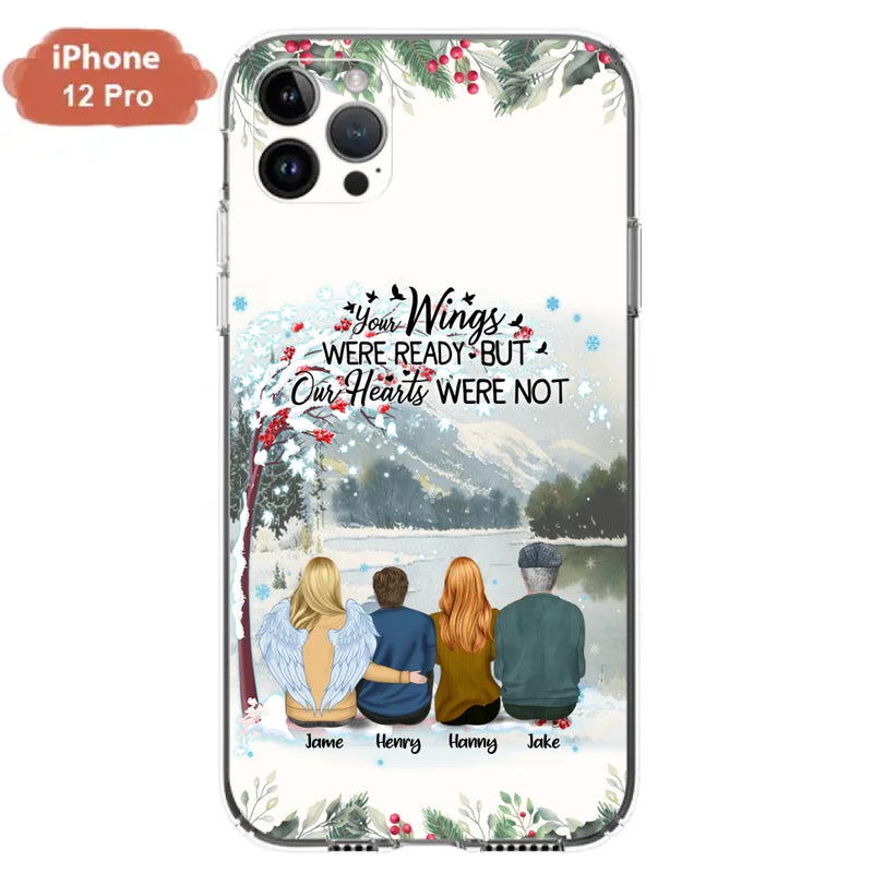Custom Personalized Family Phone Case - Best Gift For Family - I Know Heaven Is A Beautiful Place Because They Have My Dad - Case For Iphone/Samsung