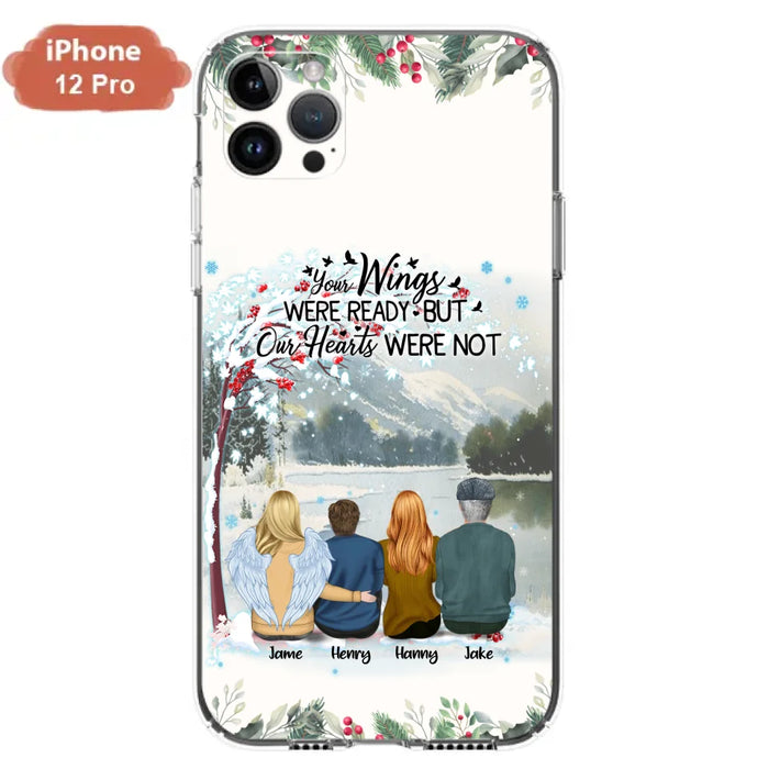 Custom Personalized Family Phone Case - Best Gift For Family - I Know Heaven Is A Beautiful Place Because They Have My Dad - Case For Iphone/Samsung