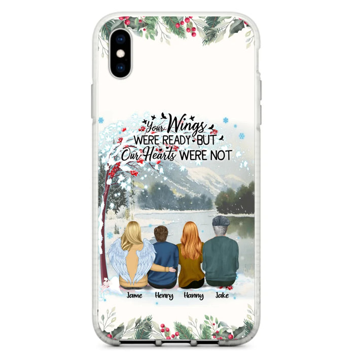 Custom Personalized Family Phone Case - Best Gift For Family - I Know Heaven Is A Beautiful Place Because They Have My Dad - Case For Iphone/Samsung