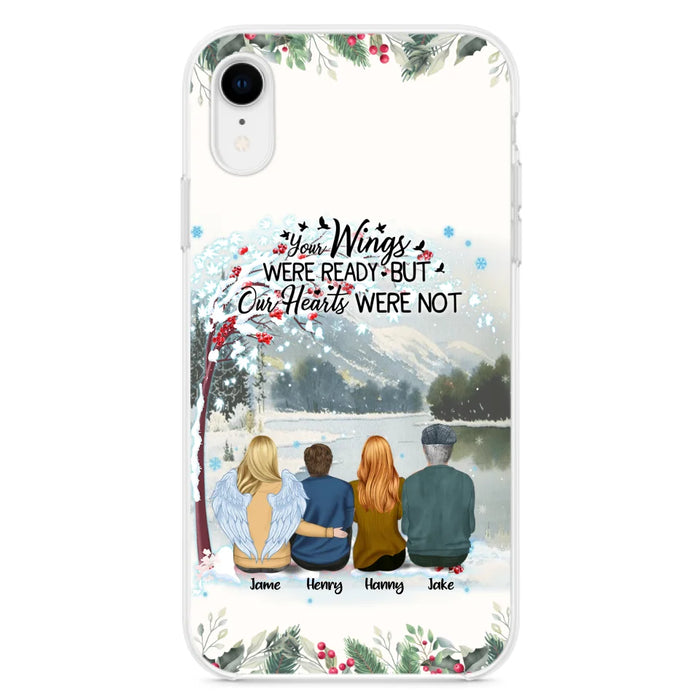 Custom Personalized Family Phone Case - Best Gift For Family - I Know Heaven Is A Beautiful Place Because They Have My Dad - Case For Iphone/Samsung