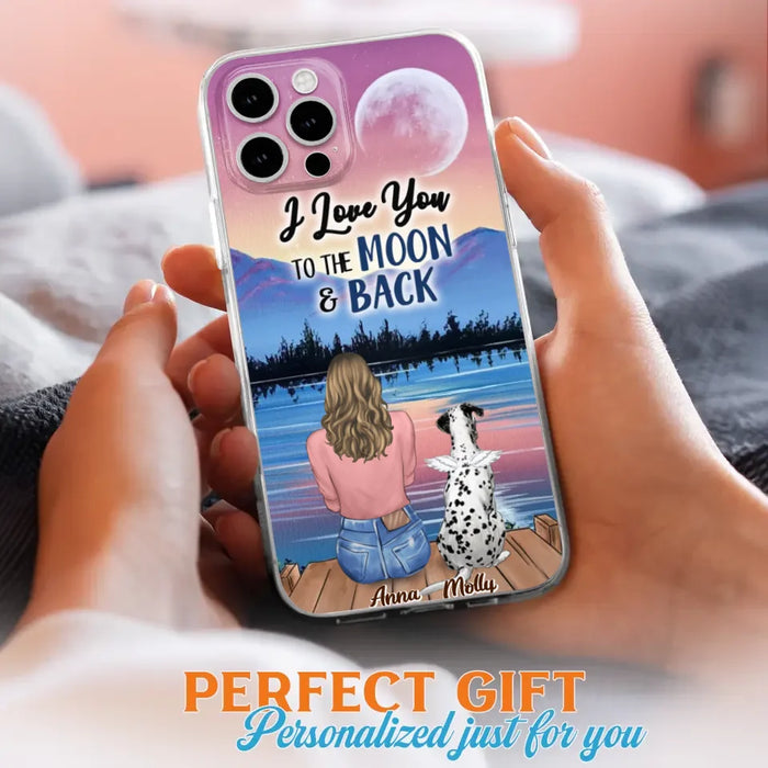 Custom Personalized Memorial Pet Phone Case - Upto 5 Pets - Memorial Gift Idea For Dog/Cat Lovers - They Still Talk About You - Case For iPhone & Samsung