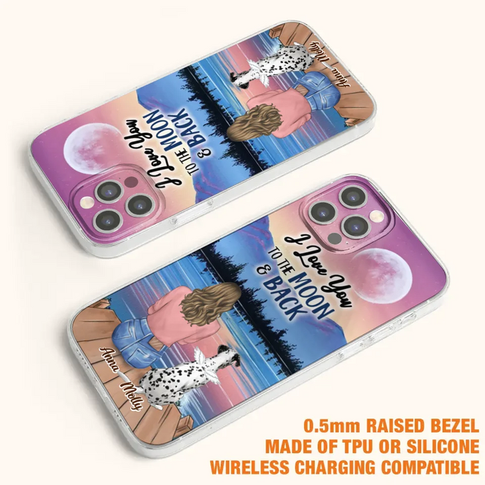 Custom Personalized Memorial Pet Phone Case - Upto 5 Pets - Memorial Gift Idea For Dog/Cat Lovers - They Still Talk About You - Case For iPhone & Samsung