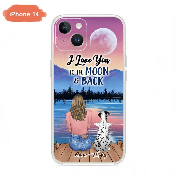 Custom Personalized Memorial Pet Phone Case - Upto 5 Pets - Memorial Gift Idea For Dog/Cat Lovers - They Still Talk About You - Case For iPhone & Samsung