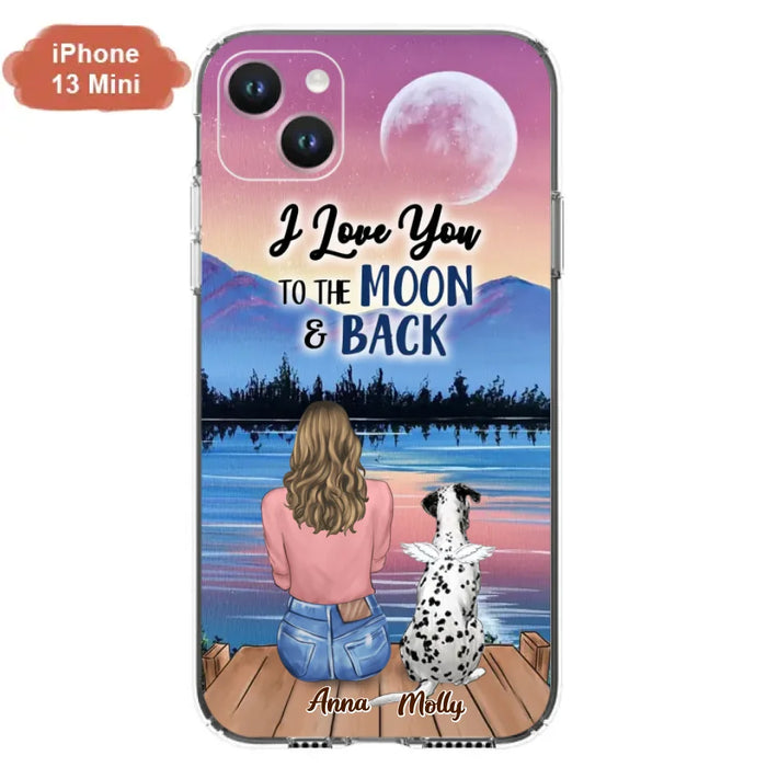 Custom Personalized Memorial Pet Phone Case - Upto 5 Pets - Memorial Gift Idea For Dog/Cat Lovers - They Still Talk About You - Case For iPhone & Samsung