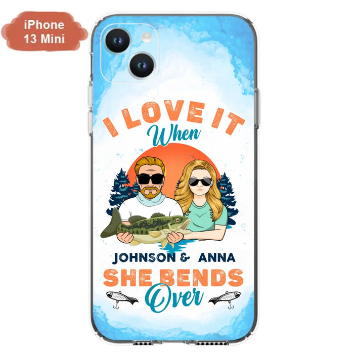 Custom Personalized Fishing Couple Phone Case - Gift Idea For Couple/ Gift To Him/ Her/ Fishing Lover  - Case For iPhone/Samsung