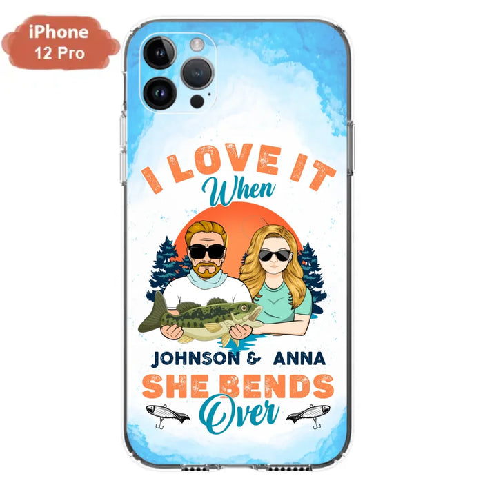 Custom Personalized Fishing Couple Phone Case - Gift Idea For Couple/ Gift To Him/ Her/ Fishing Lover  - Case For iPhone/Samsung