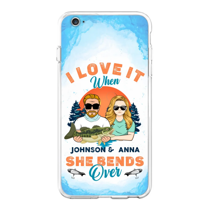 Custom Personalized Fishing Couple Phone Case - Gift Idea For Couple/ Gift To Him/ Her/ Fishing Lover  - Case For iPhone/Samsung