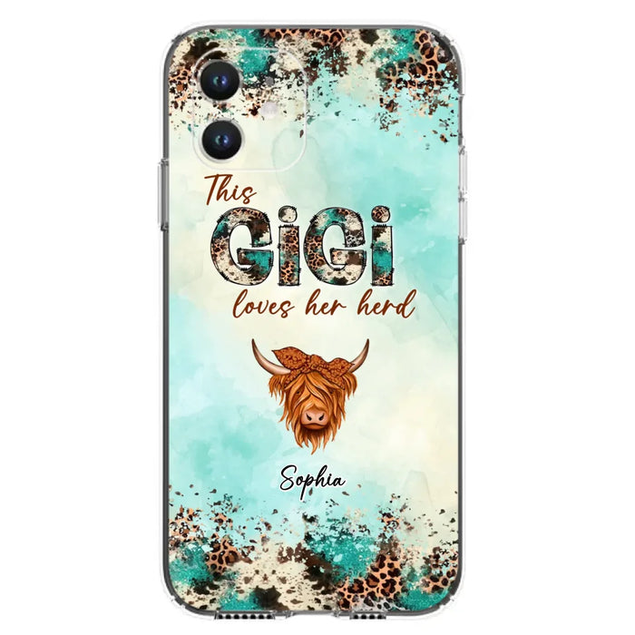 Custom Personalized This Gigi Love Her Herd Phone Case For iPhone/ Samsung - Mother's Day Gift Idea For Mom/ Grandma