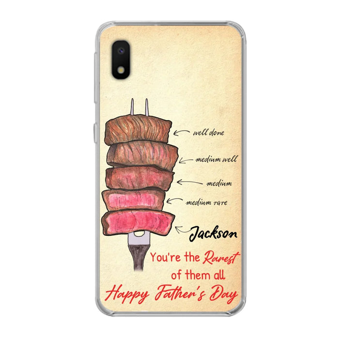 Custom Personalized Father's Day Phone Case - Gift Idea For Father's Day - You're The Rarest Of Them All - Cases For iPhone And Samsung