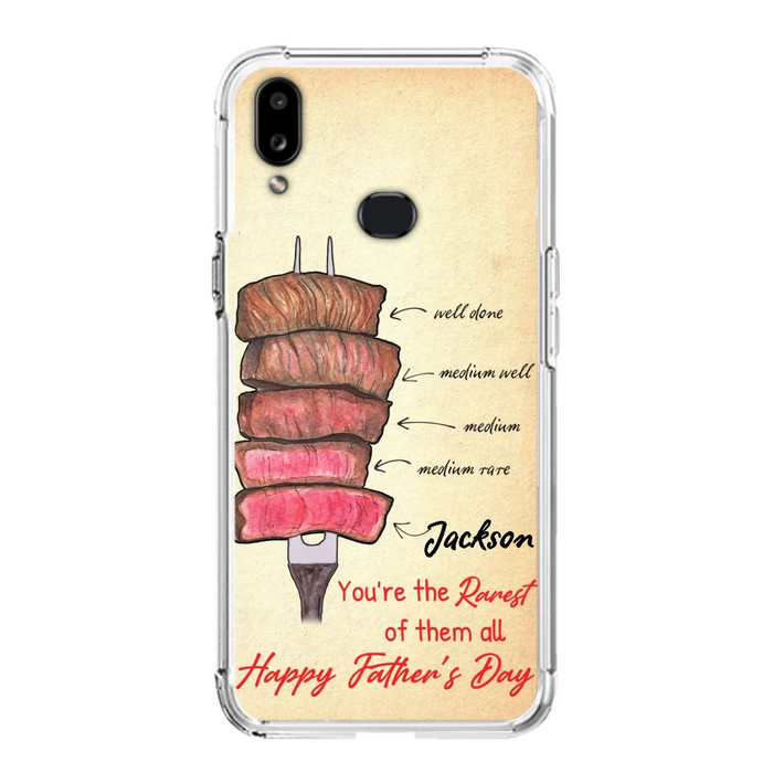 Custom Personalized Father's Day Phone Case - Gift Idea For Father's Day - You're The Rarest Of Them All - Cases For iPhone And Samsung