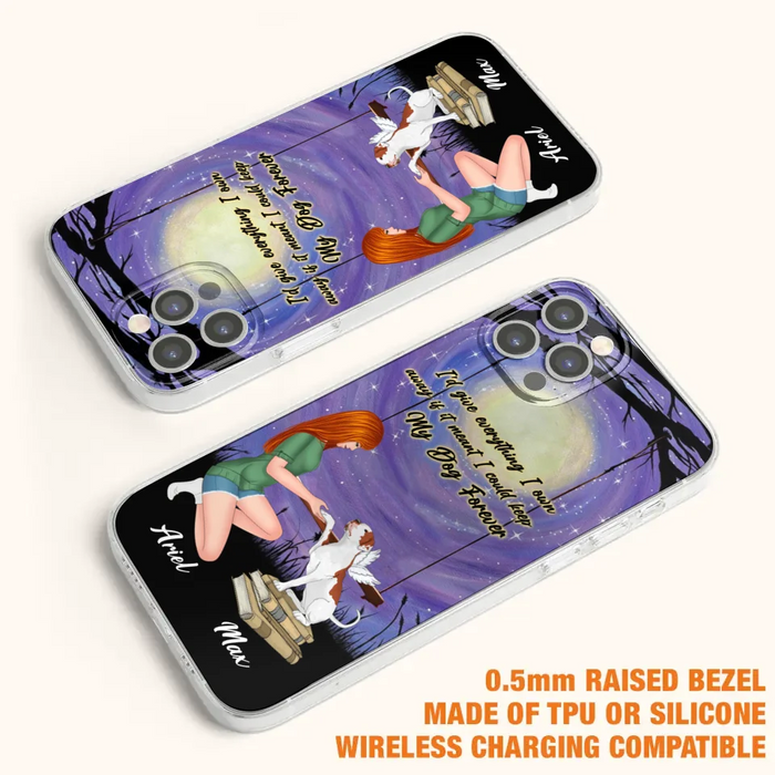 Custom Personalized Dog Mom Phone Case - Gift Idea For Dog Mom/ Dog Lover - When I Needed A Hand I Found Your Paw - Case For iPhone And Samsung