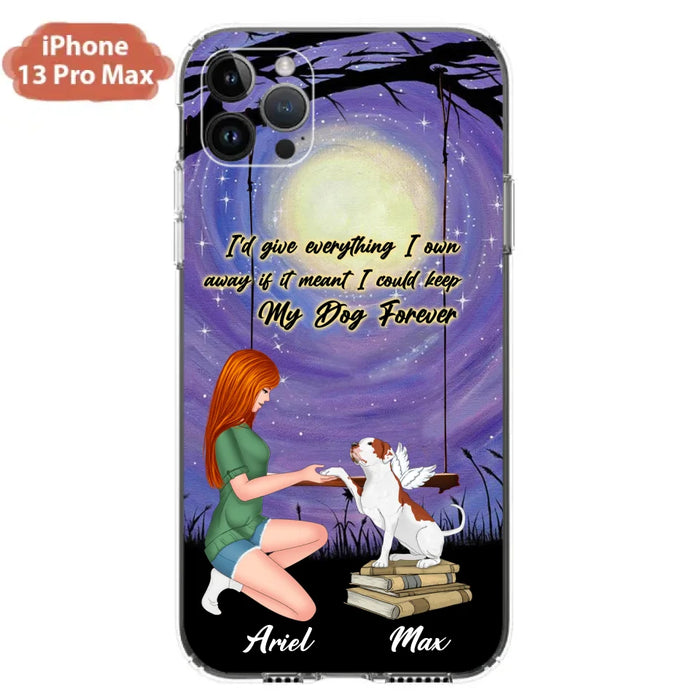 Custom Personalized Dog Mom Phone Case - Gift Idea For Dog Mom/ Dog Lover - When I Needed A Hand I Found Your Paw - Case For iPhone And Samsung