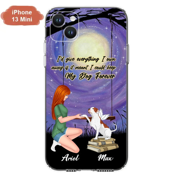 Custom Personalized Dog Mom Phone Case - Gift Idea For Dog Mom/ Dog Lover - When I Needed A Hand I Found Your Paw - Case For iPhone And Samsung