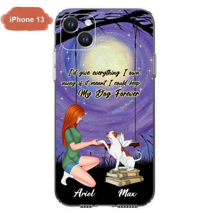 Custom Personalized Dog Mom Phone Case - Gift Idea For Dog Mom/ Dog Lover - When I Needed A Hand I Found Your Paw - Case For iPhone And Samsung